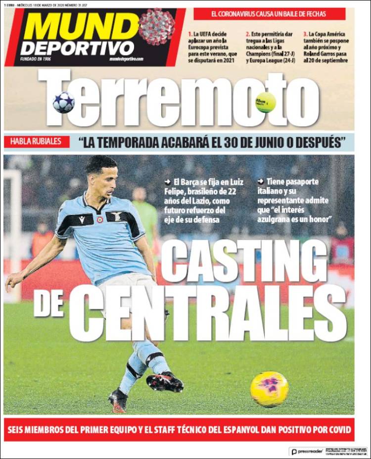 Portada de Mundo Atlético (Espa&ntilde;a)