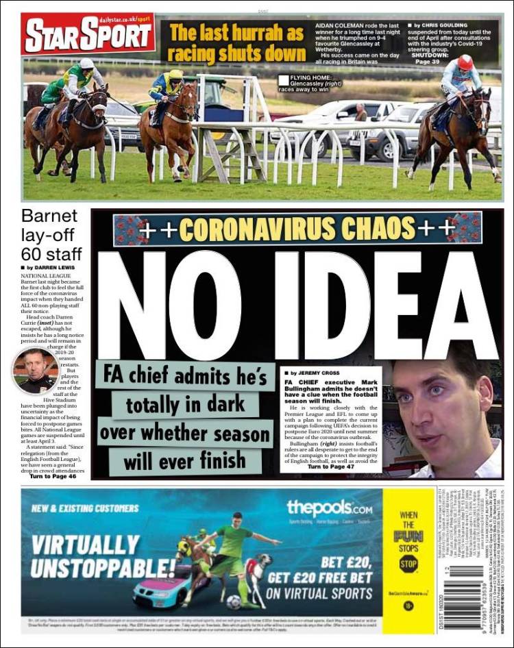 Portada de Star Sport (Reino Unido)