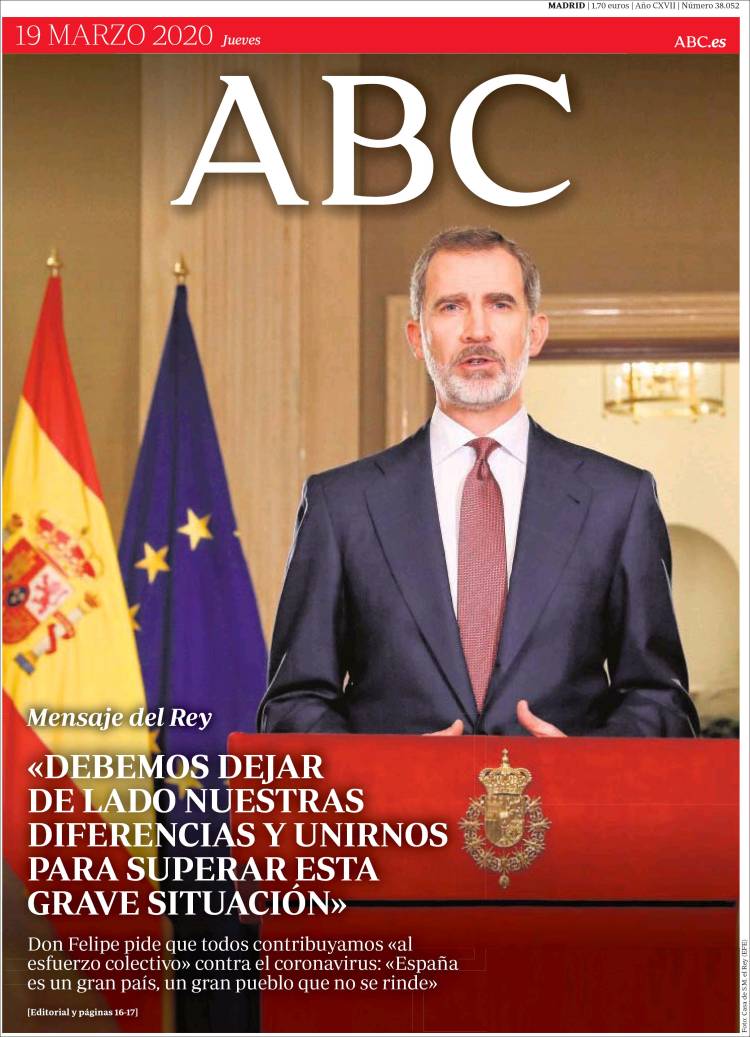 Portada de ABC (Espa&ntilde;a)