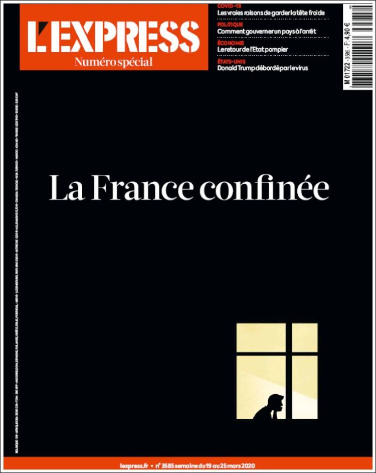 Portada de L'Express (Francia)