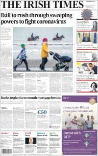 Portada de Irish Times (Ireland)