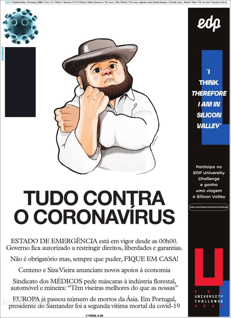 Portada de I - informação (Portugal)