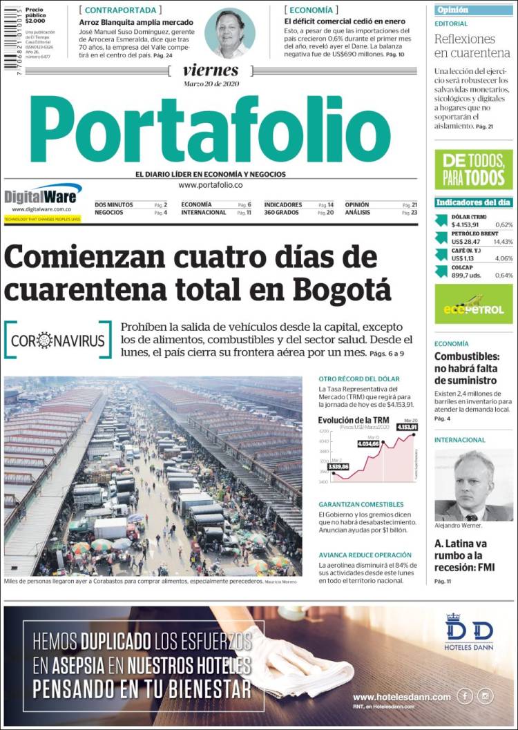 Portada de Portafolio (Colombia)