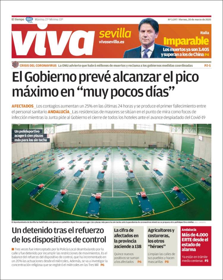 Portada de Viva Sevilla (España)