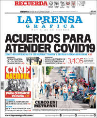 Portada de La Prensa Gráfica (El Salvador)