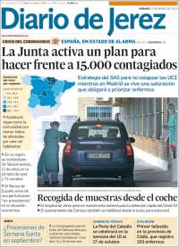 Portada de Diario de Jerez (España)