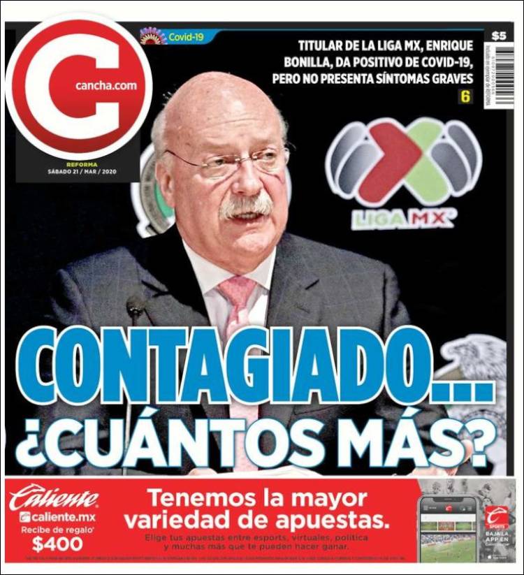 Portada de Cancha (México)