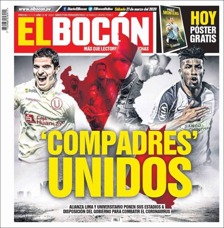 Portada de El Bocón (Perú)