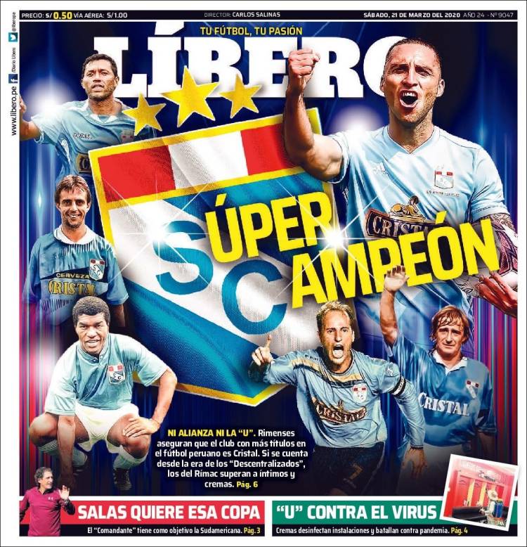 Portada de Líbero (Peru)