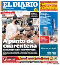 Portada de El Diario NY (USA)