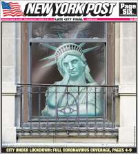 Portada de New York Post (USA)