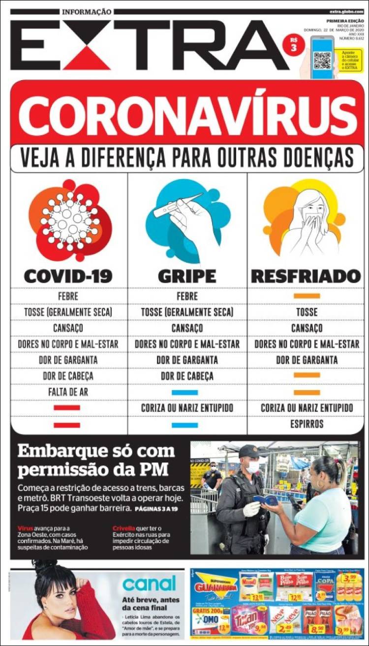 Portada de Extra (Brasil)