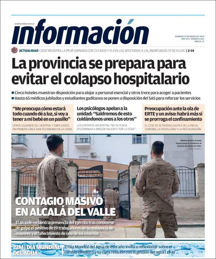 Portada de Información - Jerez (España)
