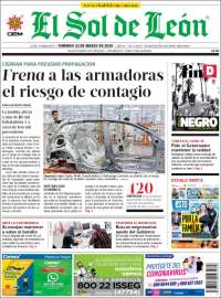 Portada de El Sol de León (M&eacute;xico)