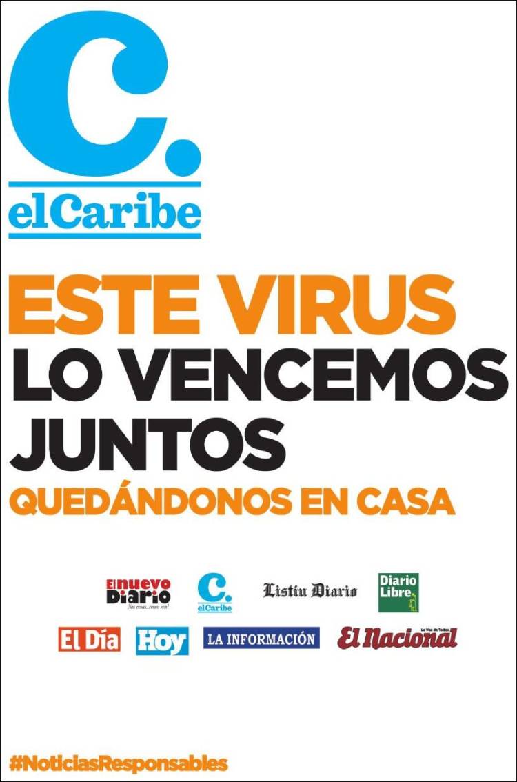 Portada de El Caribe (R. Dominicana)