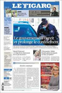 Portada de Le Figaro (Francia)