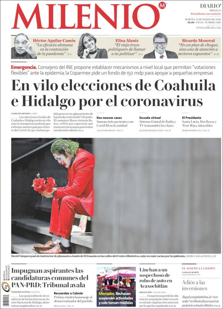 Portada de Milenio de Hidalgo (México)