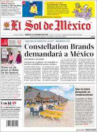 Portada de El Sol de México (México)