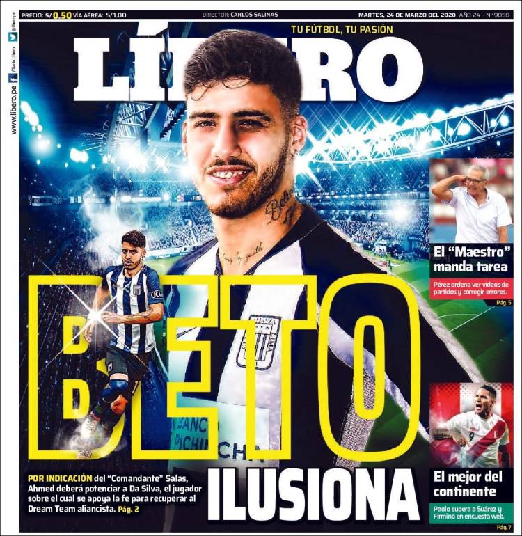 Portada de Líbero (Perú)
