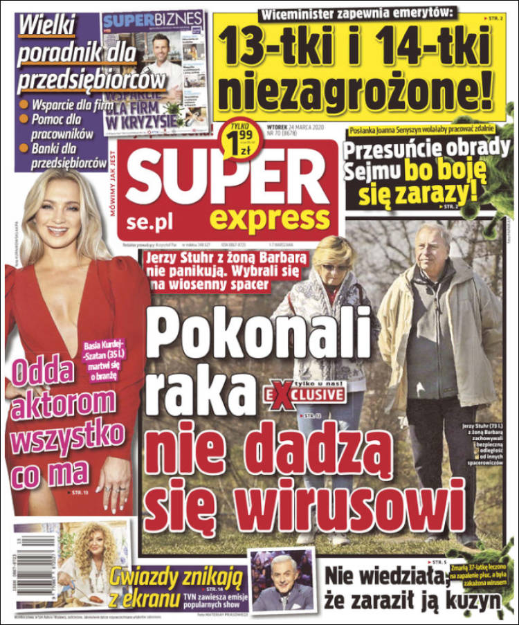 Portada de Super Express (Polonia)