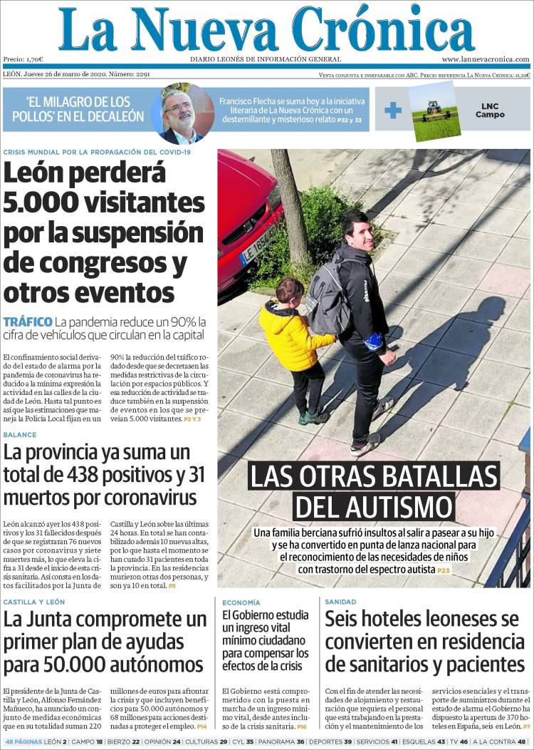 Portada de La Nueva Crónica (Espa&ntilde;a)