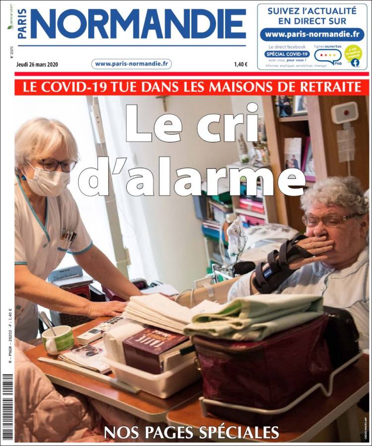 Portada de Le Havre Libre (Francia)