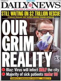 Portada de Daily News - New York (USA)