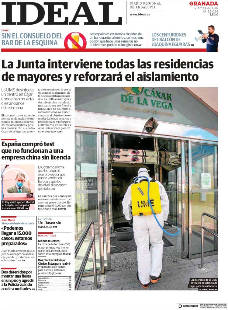 Portada de Ideal (Espa&ntilde;a)