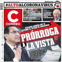 Portada de Diario Correo (Perú)