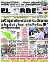 Portada de El Orbe (México)