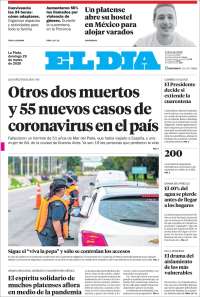 Portada de El Día de la Plata (Argentina)