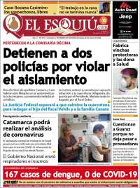 Portada de El Esquiu (Argentina)