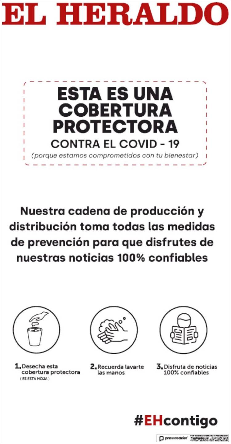 Portada de El Heraldo (Colombia)