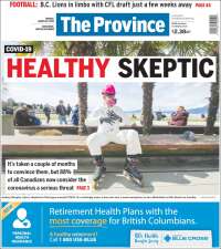 Portada de The Province (Canadá)