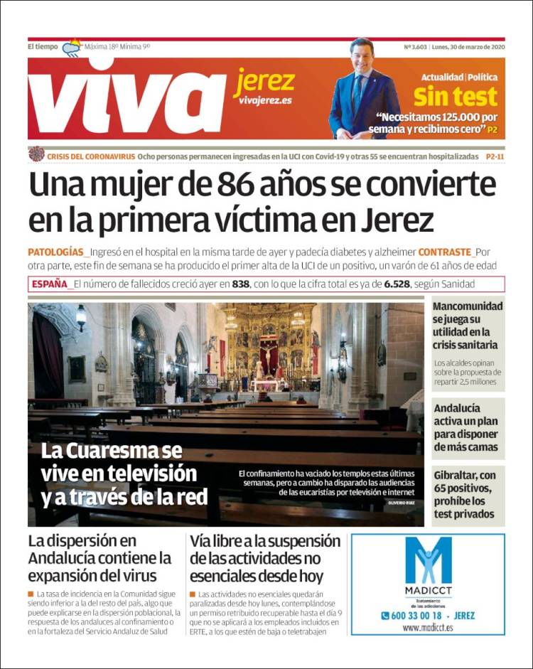 Portada de Información - Jerez (España)