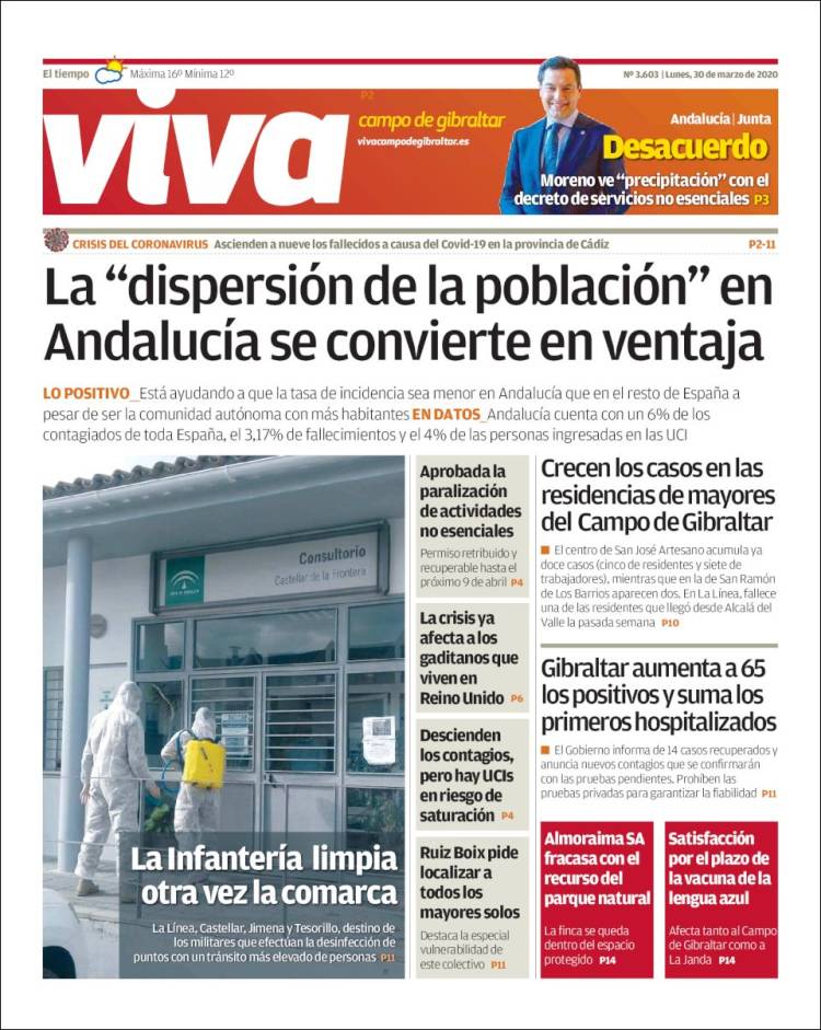 Portada de Viva Campo de Gibraltar (España)