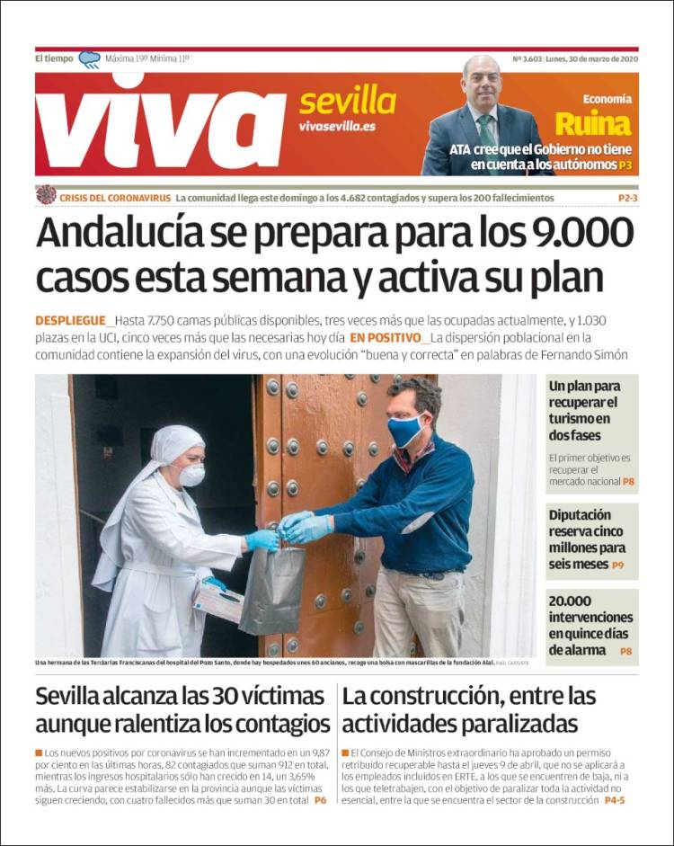 Portada de Viva Sevilla (España)