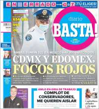 Portada de Diario Basta (Mexico)