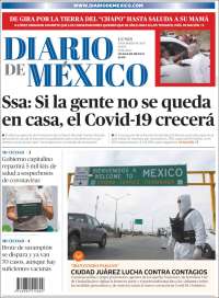 Portada de Diario de México (Mexico)