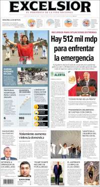 Portada de Excelsior (Mexico)