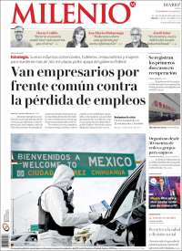 Portada de Milenio de León (México)