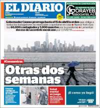 Portada de El Diario NY (USA)