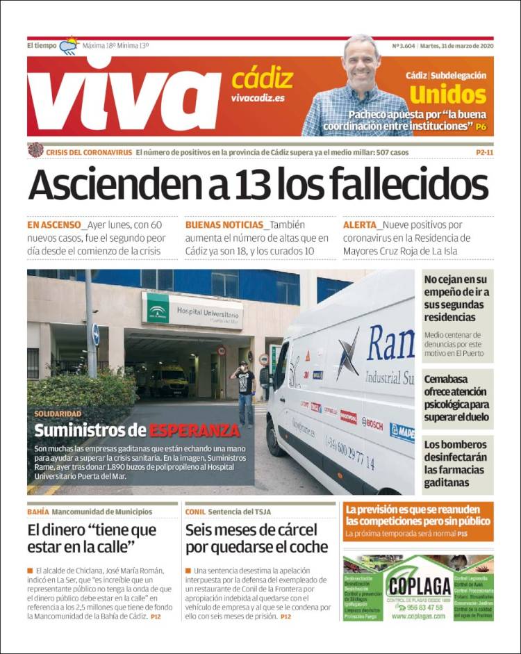 Portada de Información - Cadiz (Espa&ntilde;a)