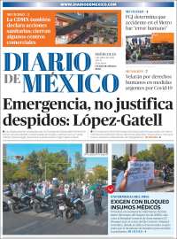 Portada de Diario de México (M&eacute;xico)