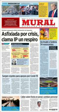 Portada de El Mural (M&eacute;xico)