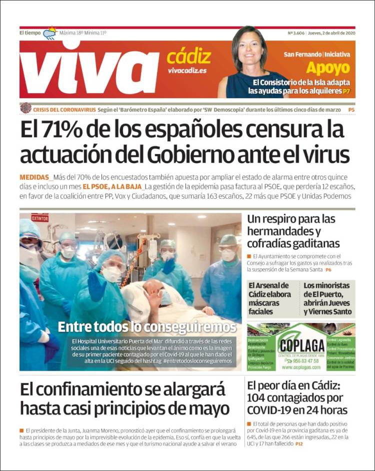 Portada de Información - Cadiz (España)