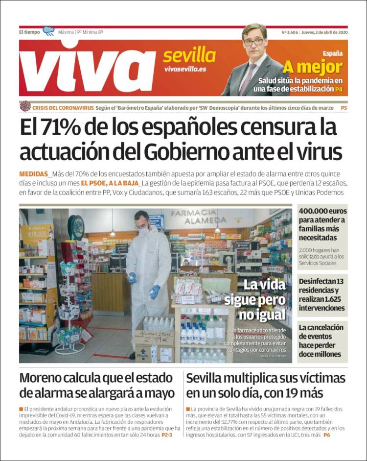 Portada de Viva Sevilla (España)