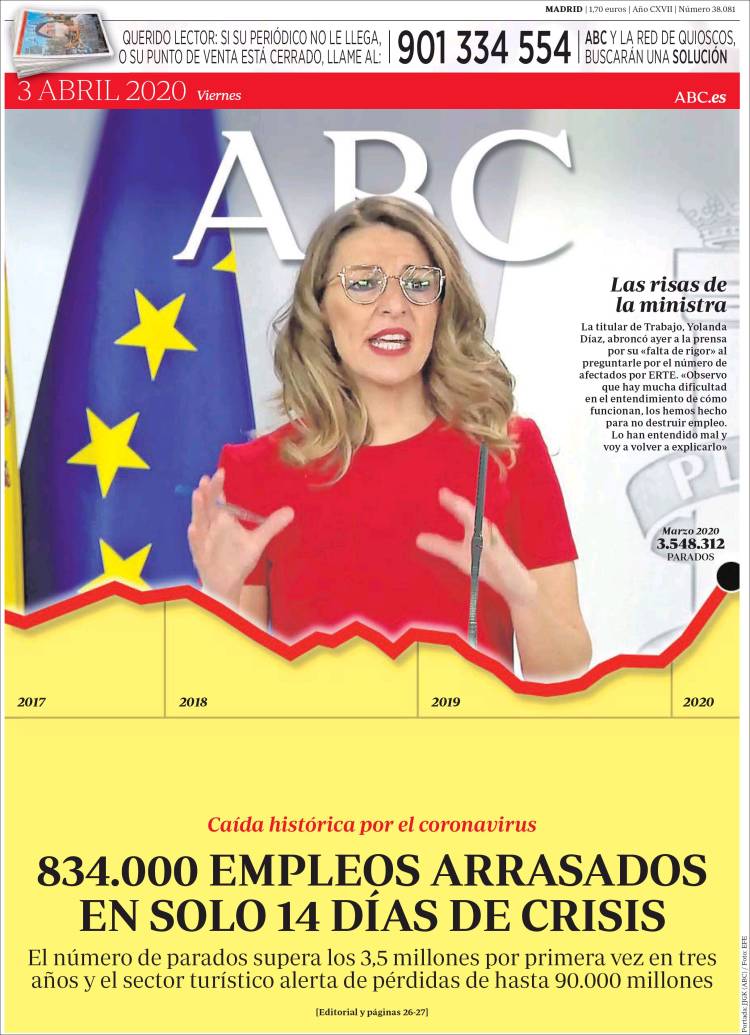 Portada de ABC (Espa&ntilde;a)