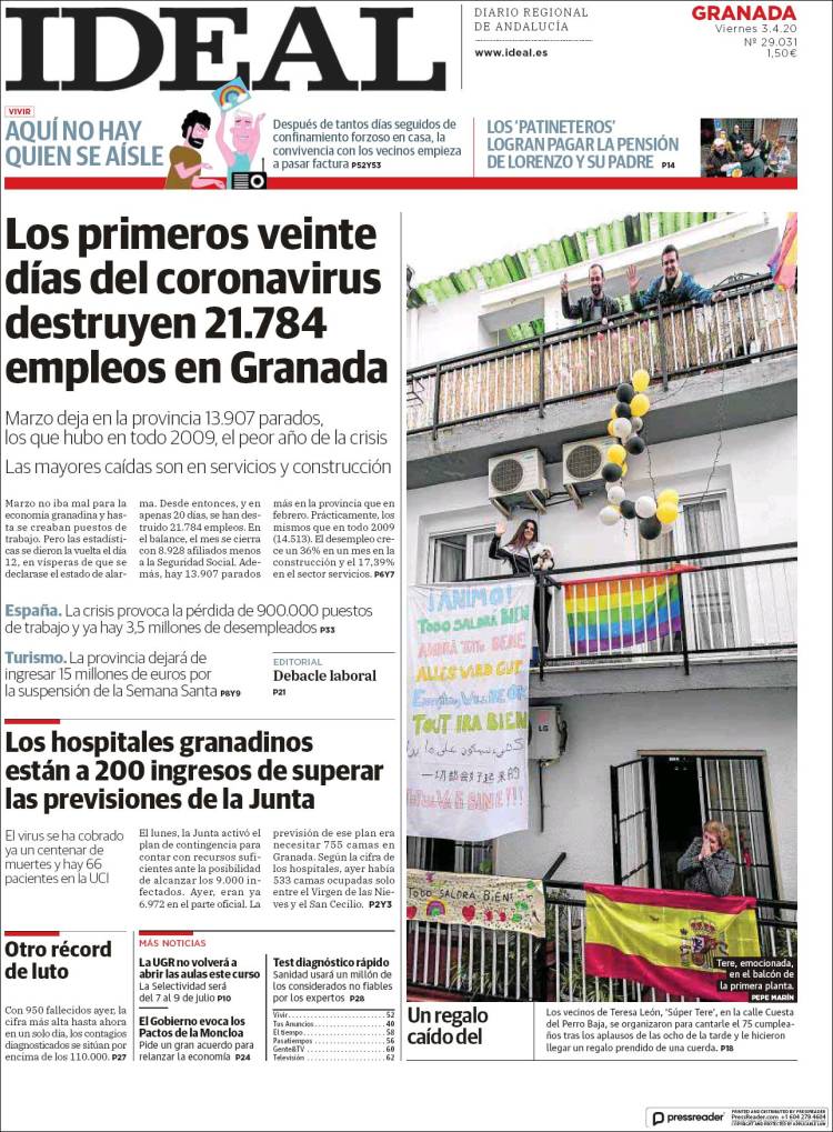 Portada de Ideal (Espa&ntilde;a)