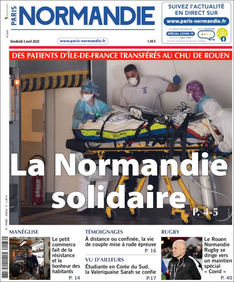 Portada de Progres de Fecamp (Francia)